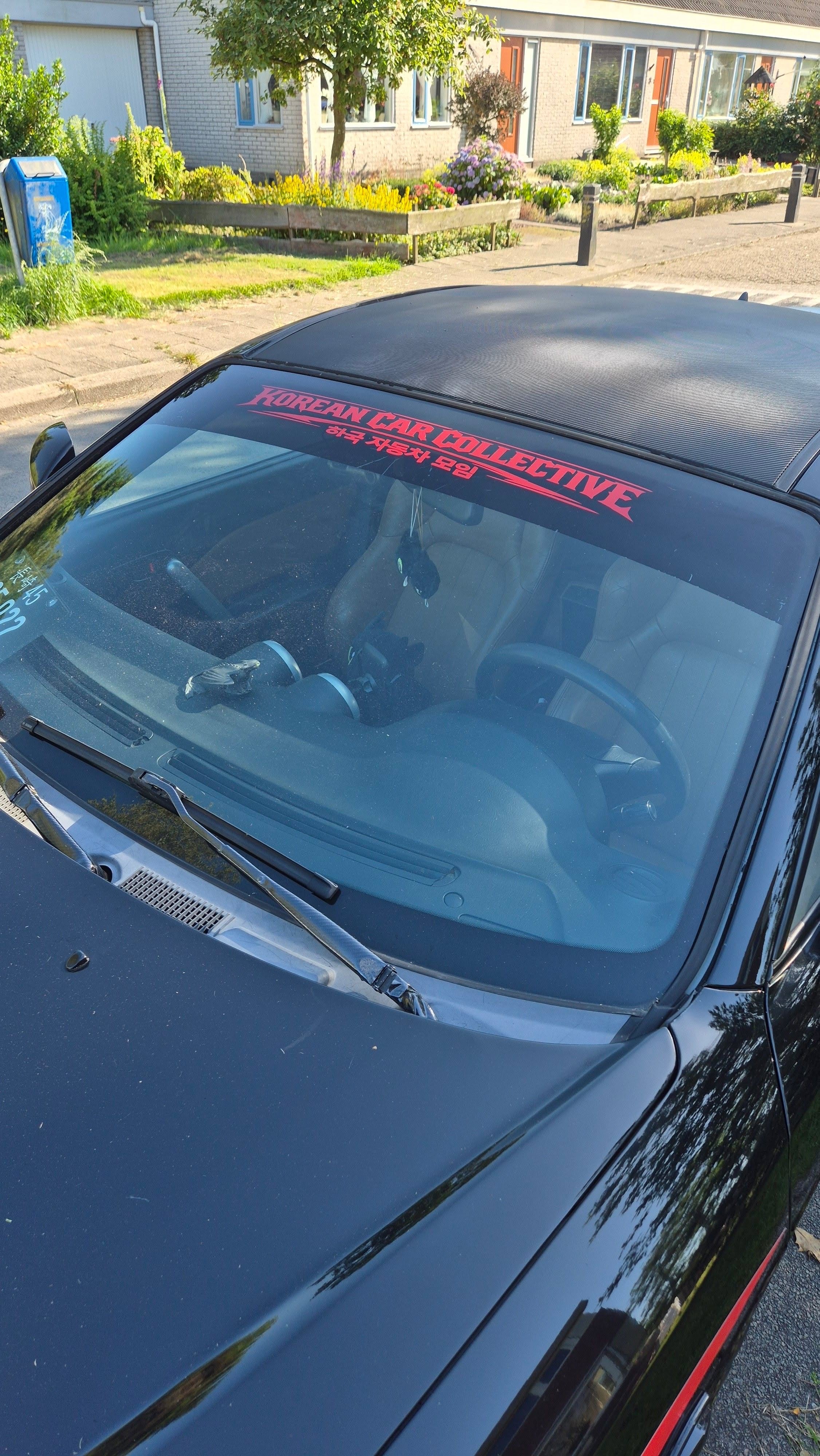 KCC Windshield/Sunstrip Banner V1 or V2 (12x60) Sunstrip Banner AND (2.5x30) KCC Decal