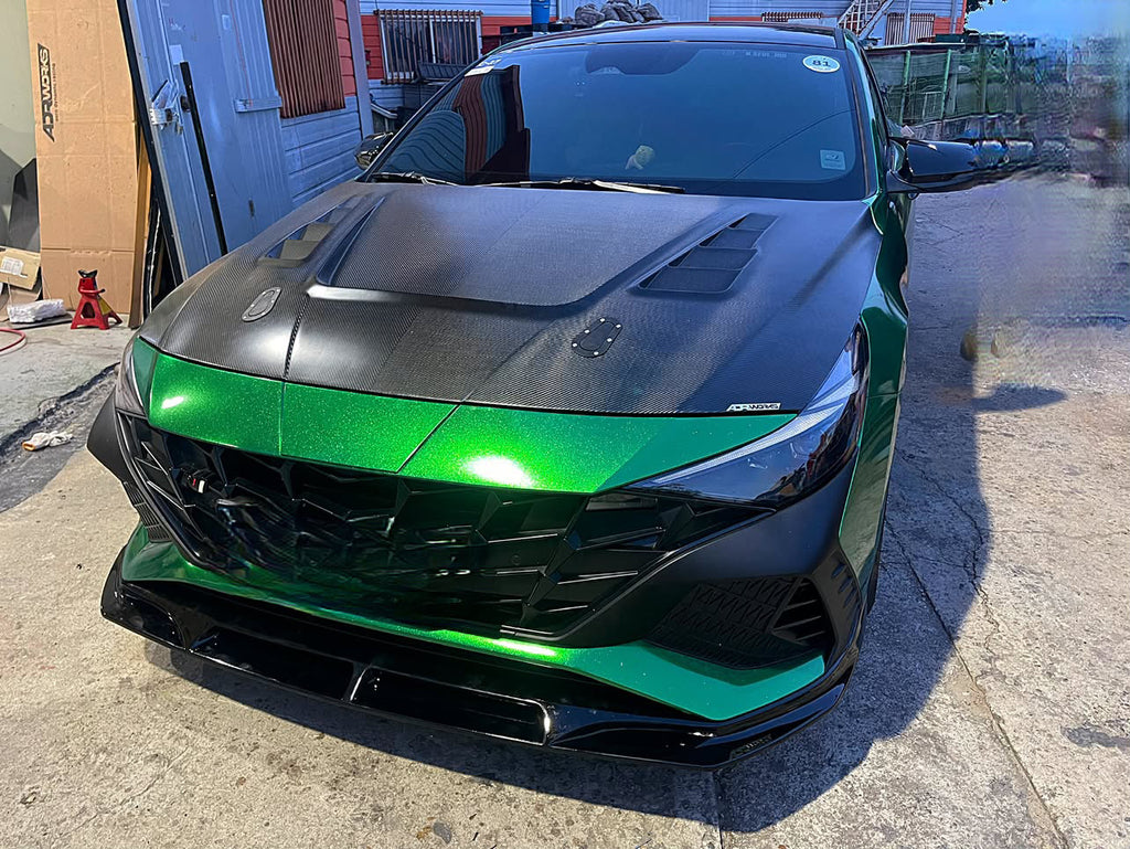 Hyundai Elantra N (2022+) Type-R Vented Hood | DAIMON