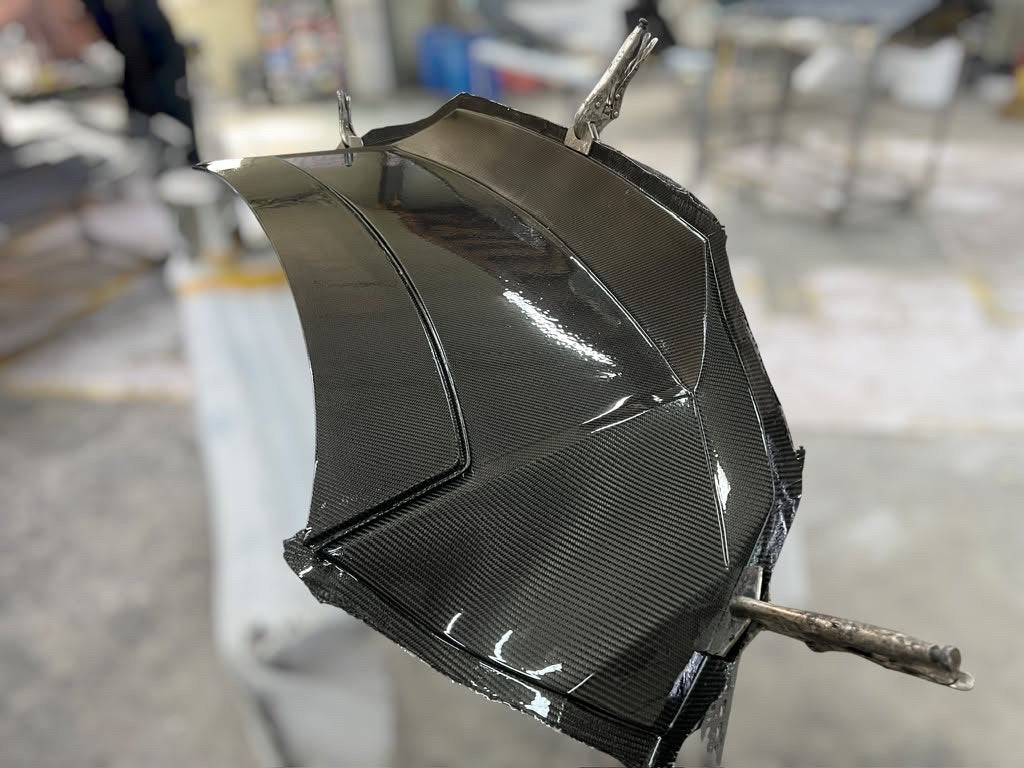 Hyundai Elantra 2021+ Carbon Fiber & FRP Upper Replacement Trunk Lid | DAIMON | PRE-ORDER
