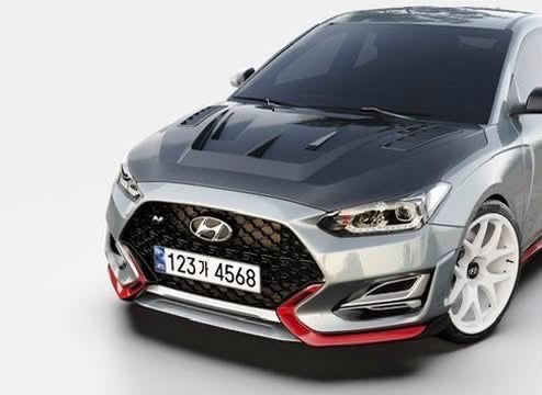 Hyundai Veloster 2019+ EX Carbon Fiber & FRP Hood | DAIMON | PRE-ORDER