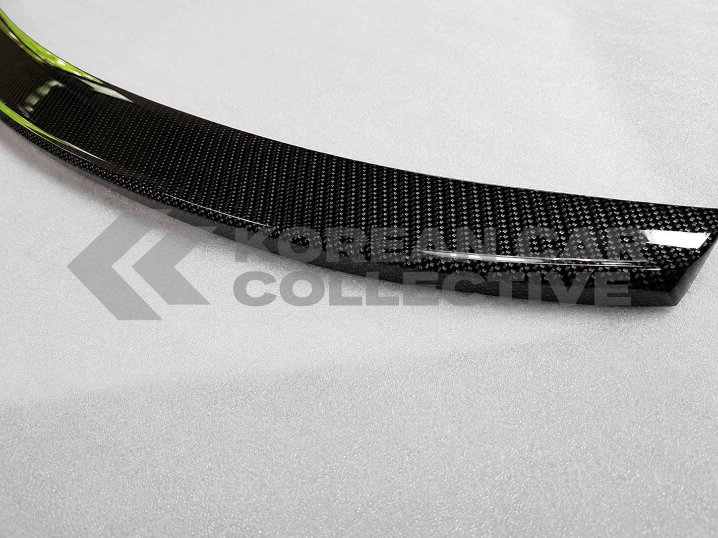 Hyundai Elantra 2017-2018 Carbon Fiber Style Trunk Spoiler - Type G