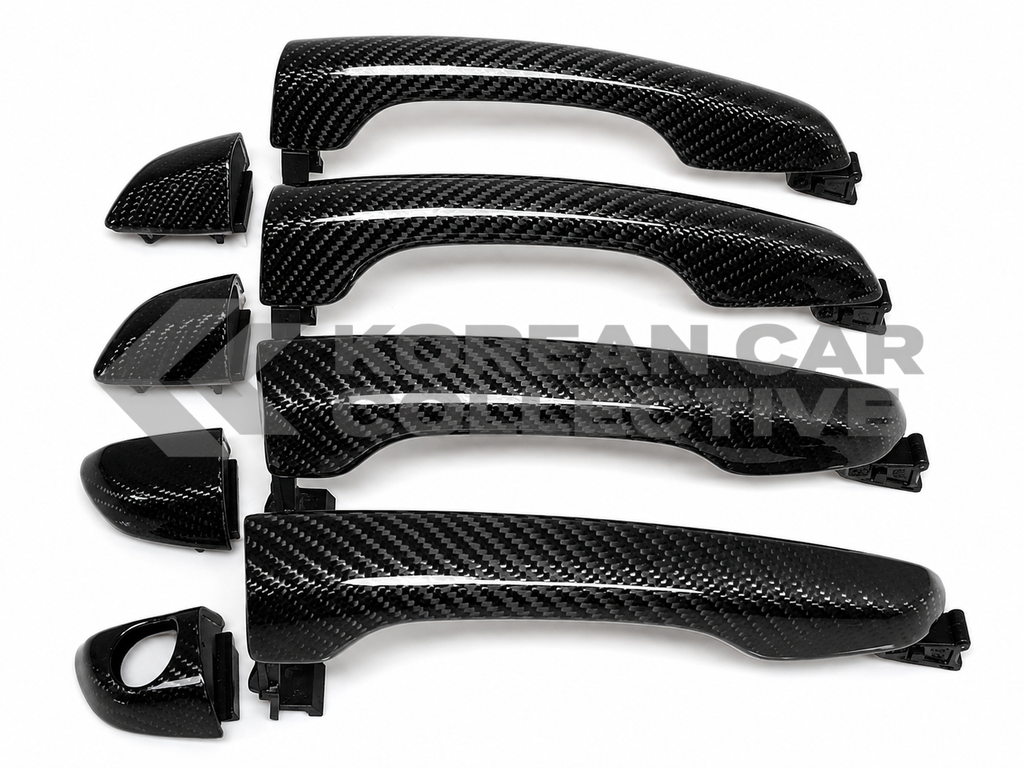 Hyundai Elantra 2017-2020 Genuine Carbon Fiber Door Handles