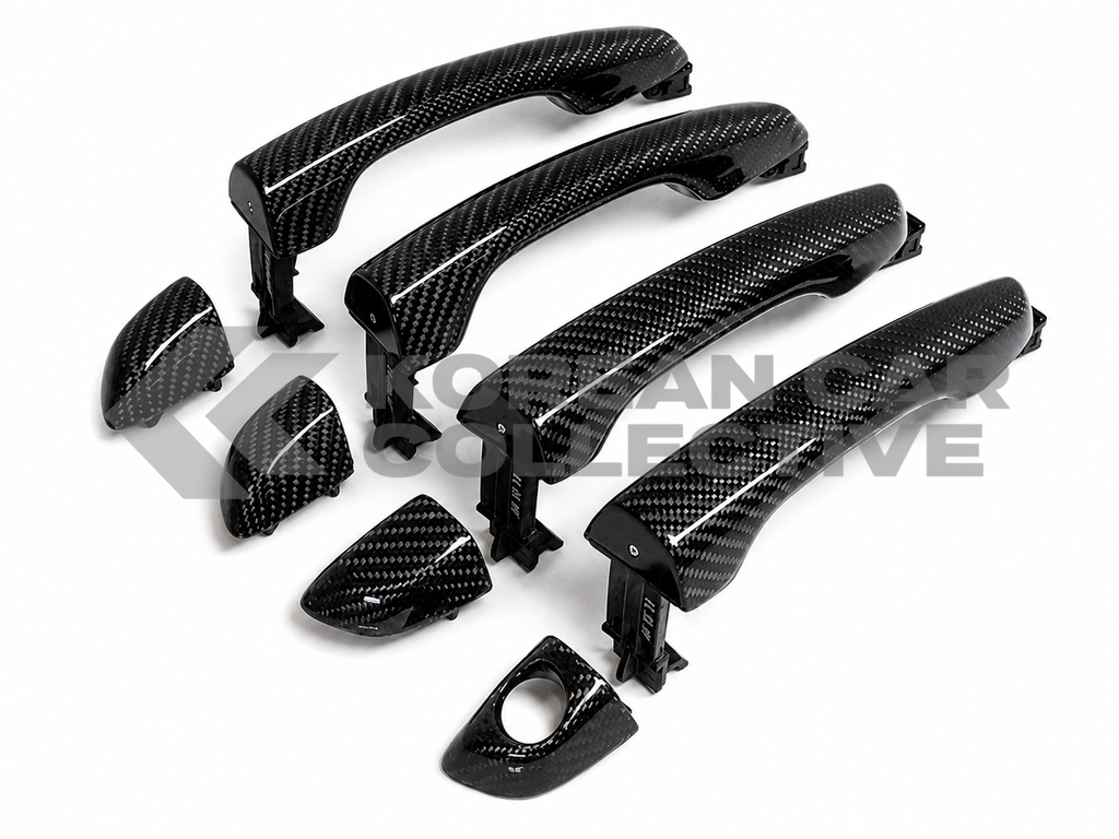 Hyundai Elantra 2017-2020 Genuine Carbon Fiber Door Handles