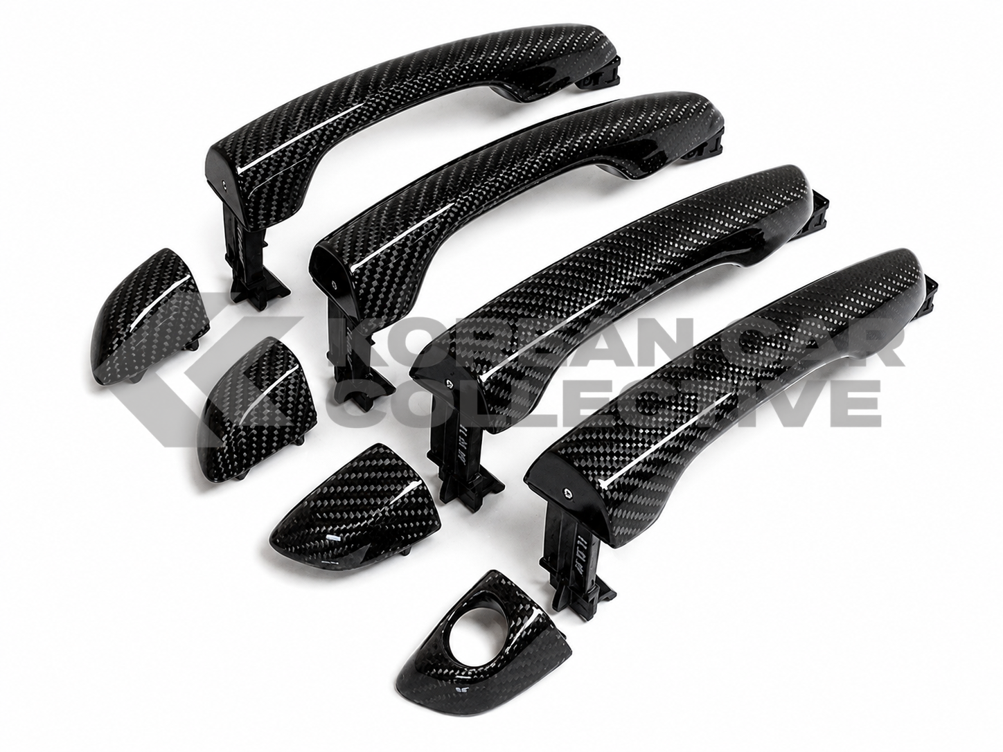 Hyundai Elantra 2017-2020 Genuine Carbon Fiber Door Handles