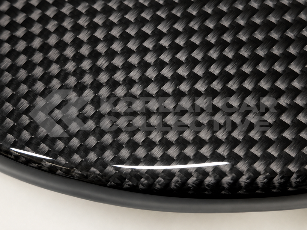 2017-2020 Elantra Genuine Carbon Fiber Fuel Door