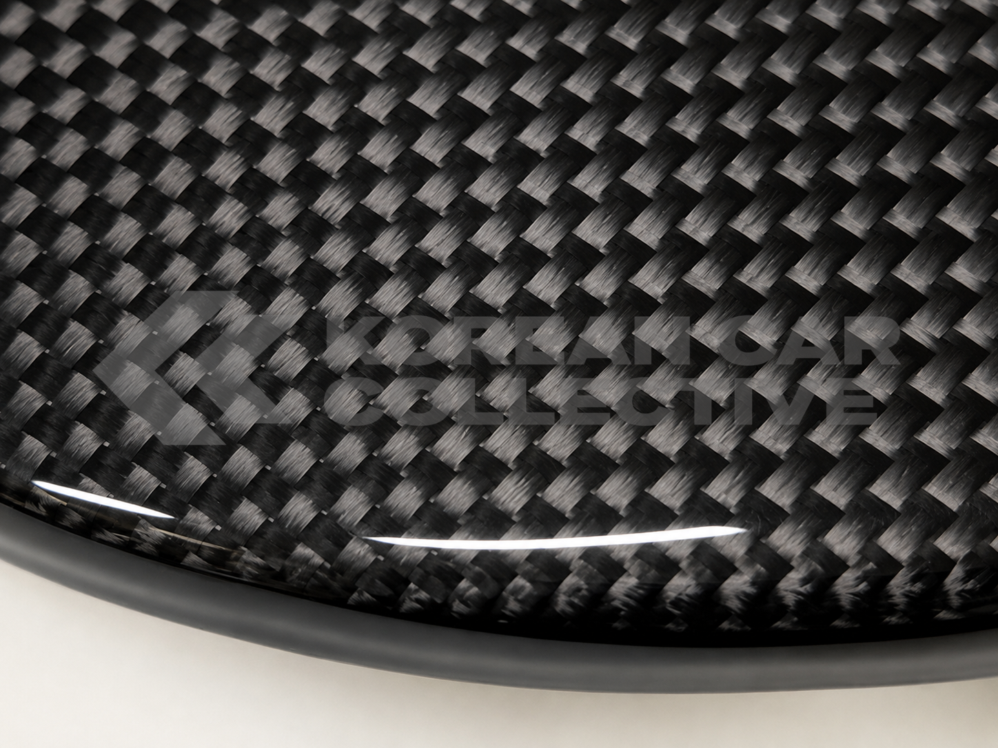 2017-2020 Elantra Genuine Carbon Fiber Fuel Door