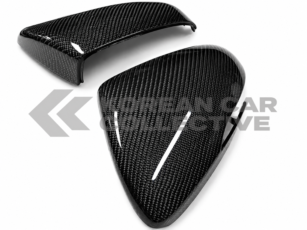 Hyundai Elantra 2017-2020 Genuine Carbon Fiber Mirror Covers
