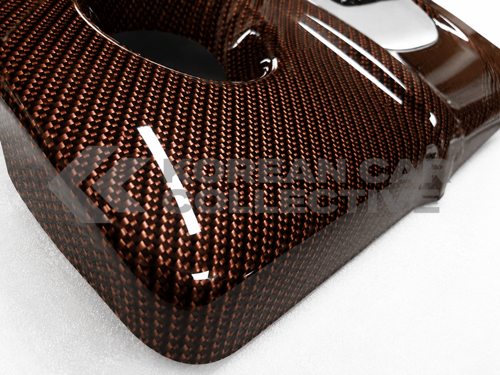Hyundai Elantra Sport 2017-2020 1.6T Carbon Fiber Style Engine Cover