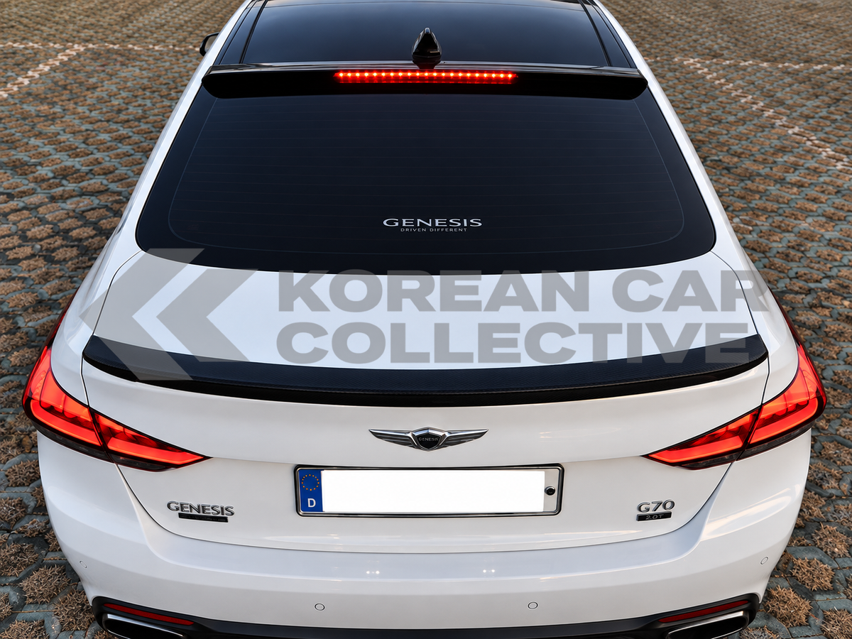 Genesis G80 2018-2020 (DH) Painted Trunk Spoiler