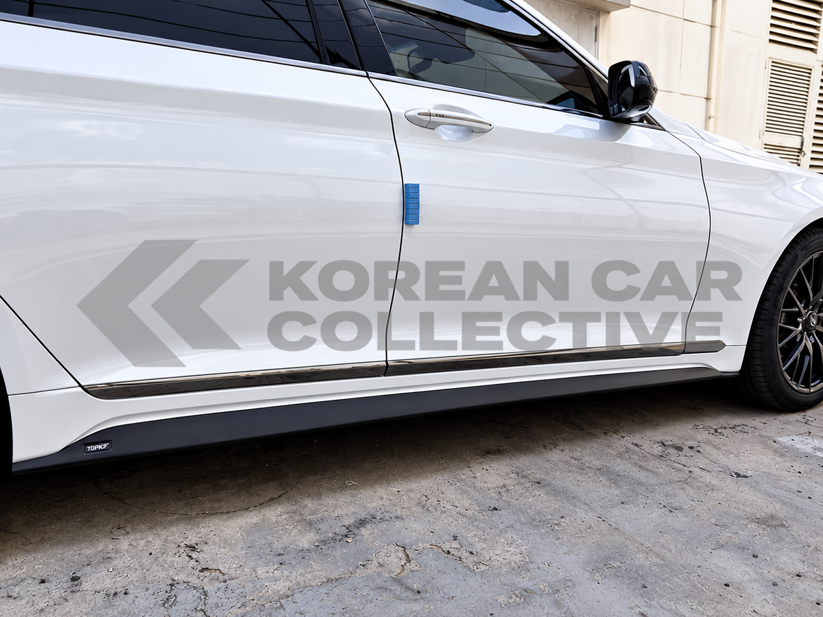 Genesis G80 2018-2020 (DH) Plastic Side Skirts