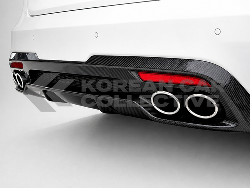 2018-2021 Stinger Genuine Carbon Fiber Rear Bumper Diffuser