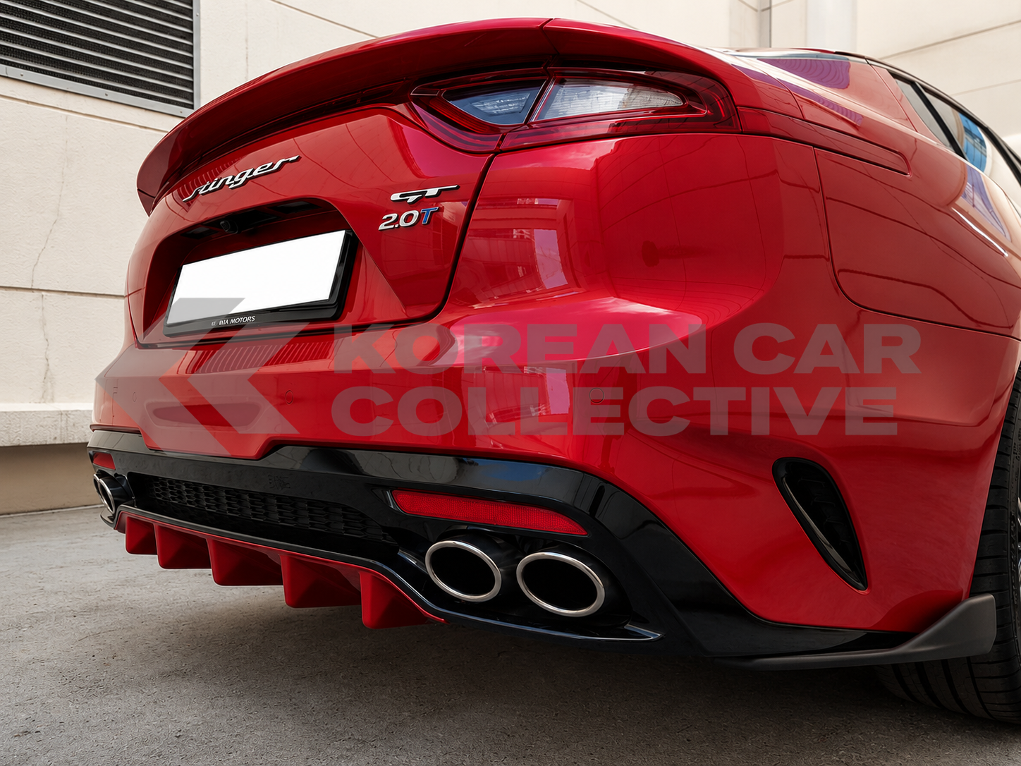 Kia Stinger 2018-2021 Rear Diffuser