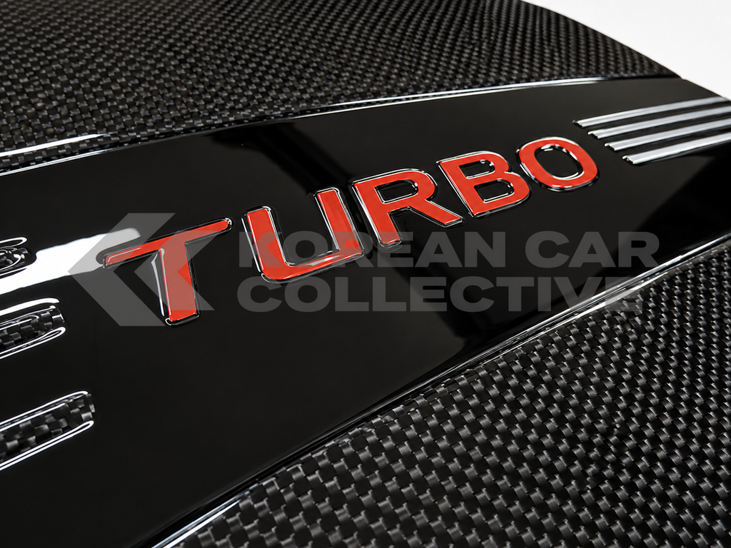 2018+ Stinger 3.3 Turbo Carbon Fiber Style Engine Cover