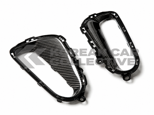 2018+ Stinger Genuine Carbon Fiber Front Bumper Vents