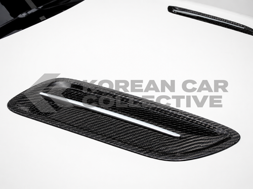 2018+ Stinger Genuine Carbon Fiber Hood Vents