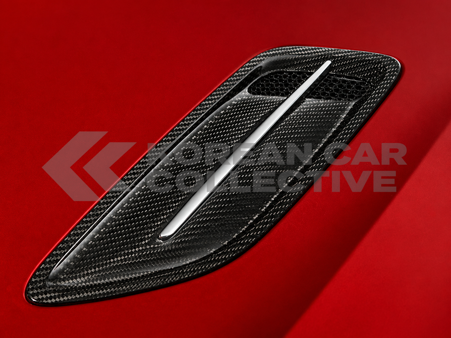 2018+ Stinger Genuine Carbon Fiber Hood Vents