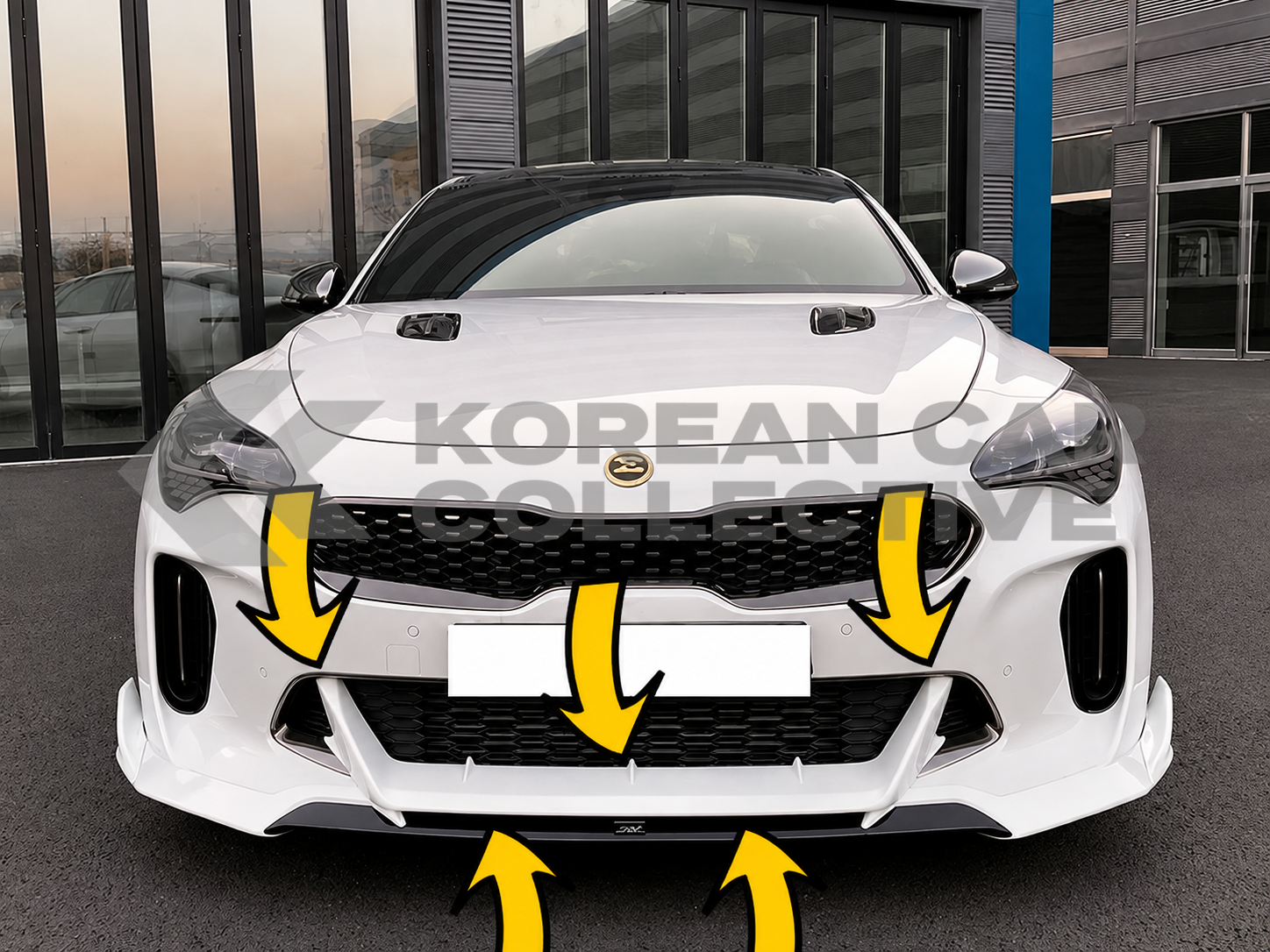 Kia Stinger 2018+ MS Front Center Wing