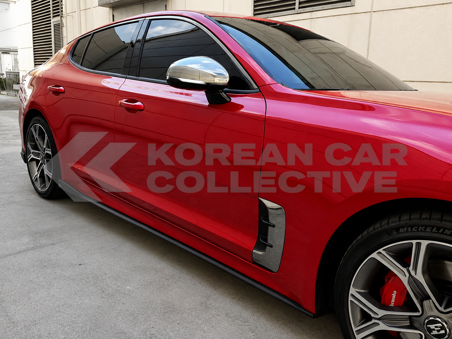 Kia Stinger 2018+ Side Skirts - Type MS