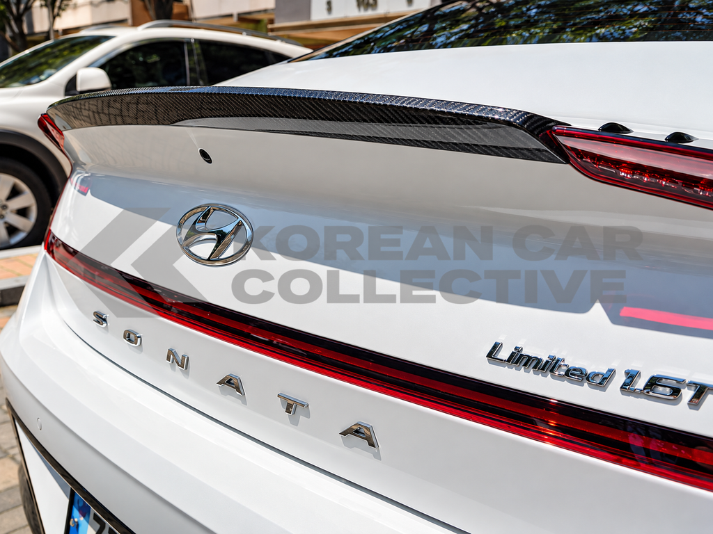Hyundai Sonata (2020-2023) Genuine Carbon Fiber Spoiler