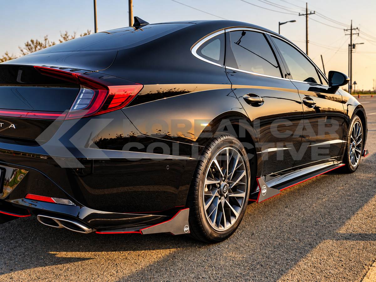 Hyundai Sonata 2020+ Type U Side Skirts