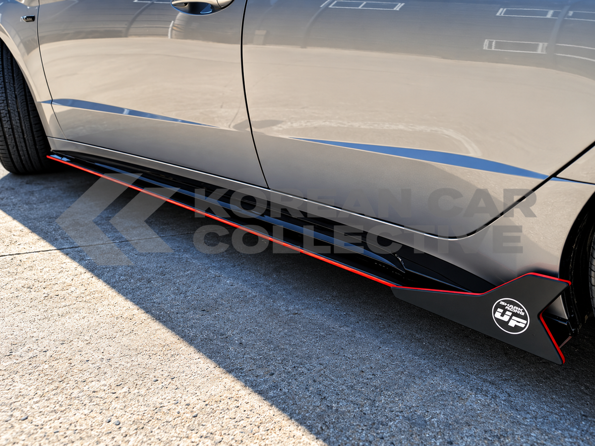 Hyundai Sonata 2020+ Type U Side Skirts