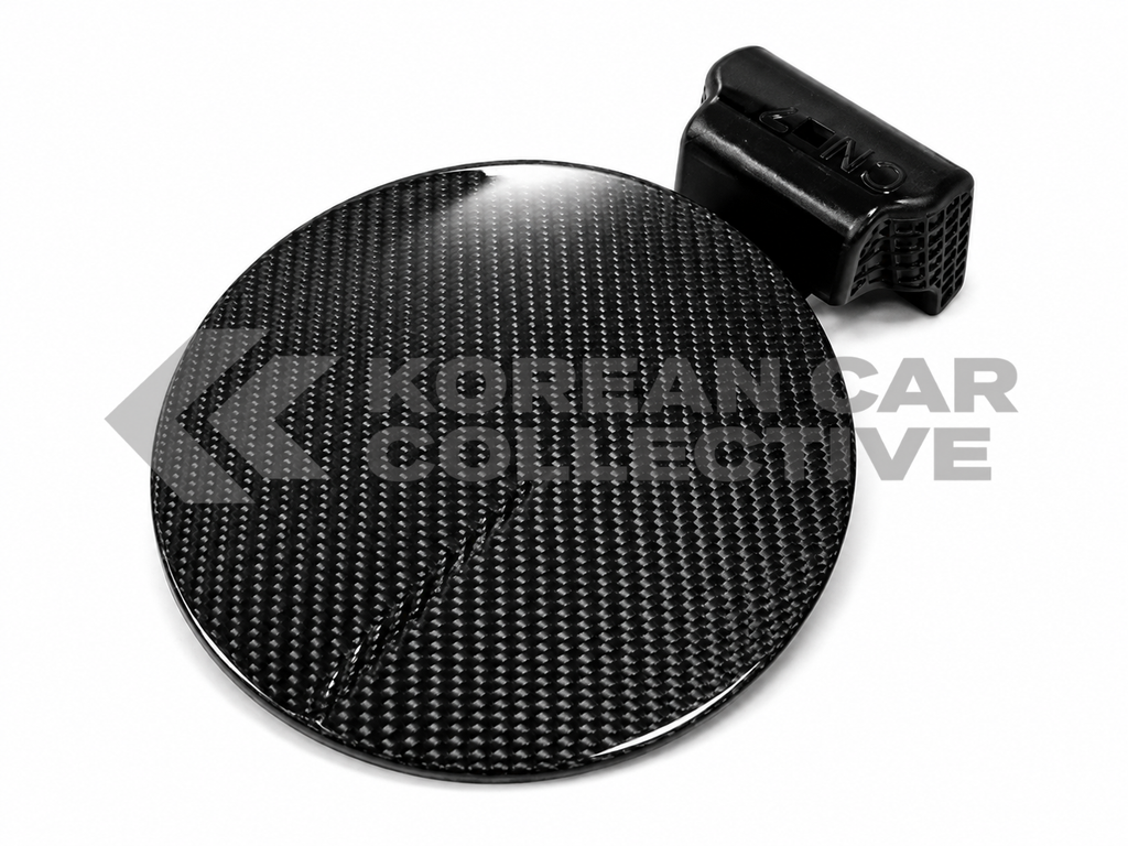 Hyundai Elantra 2021+ Genuine Carbon Fiber Fuel Door