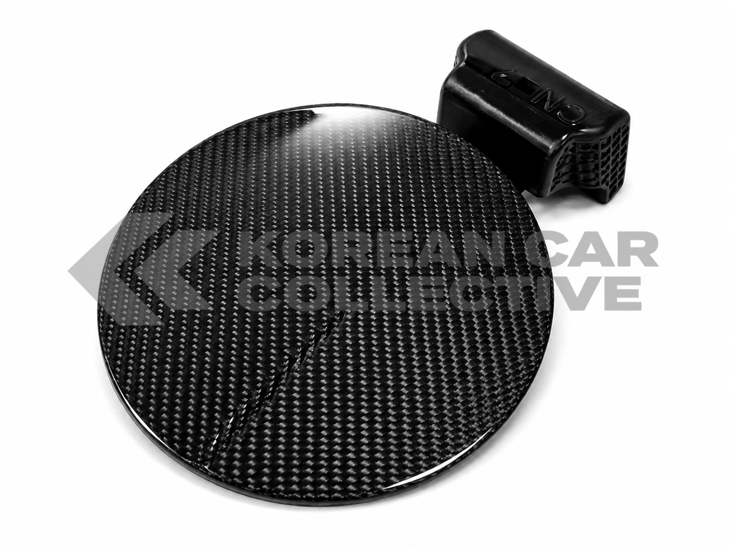Hyundai Elantra 2021+ Genuine Carbon Fiber Fuel Door