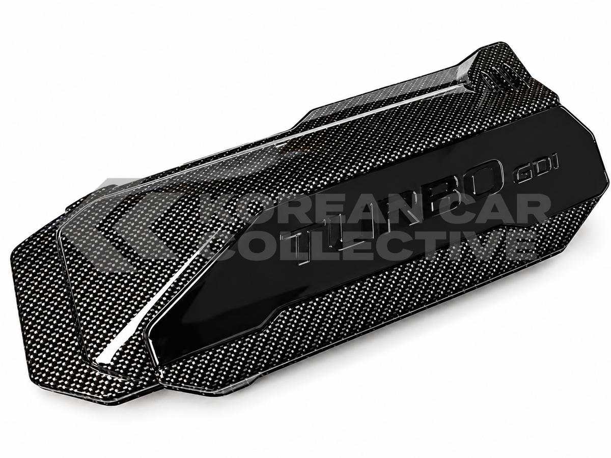 Hyundai Elantra N-Line 2021+ 1.6 Turbo Carbon Fiber Style Engine Cover