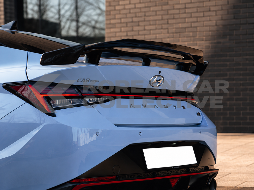 Hyundai Elantra N 2022+ Genuine Carbon Fiber Spoiler Extension