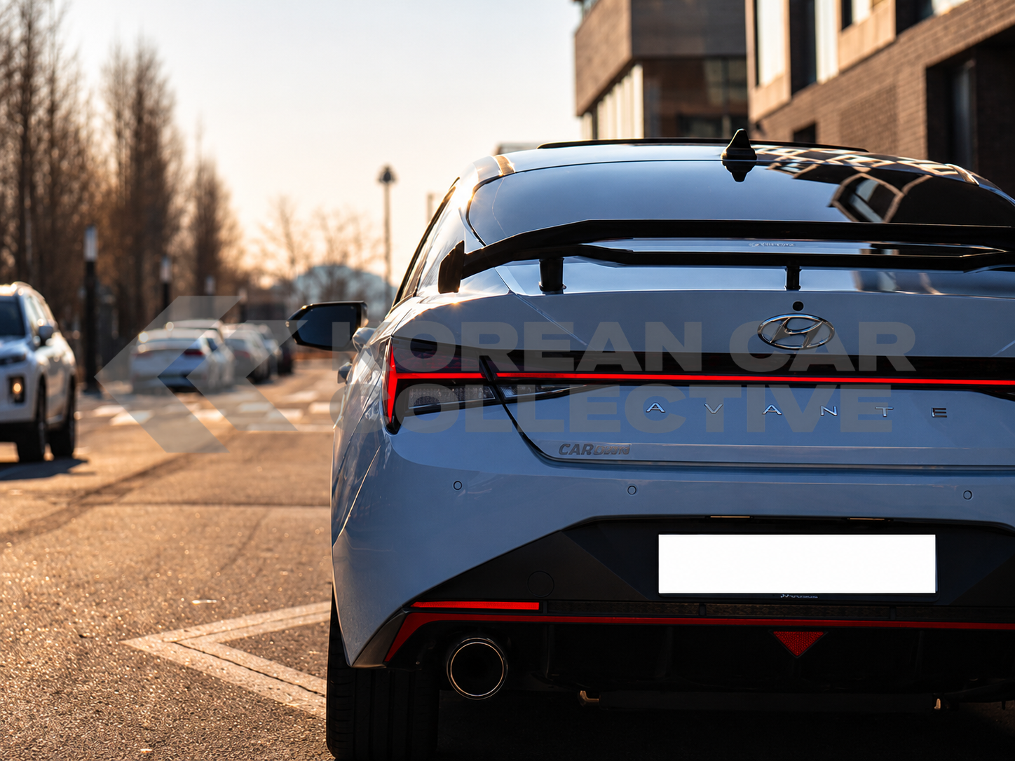 Hyundai Elantra N 2022+ Genuine Carbon Fiber Spoiler Extension