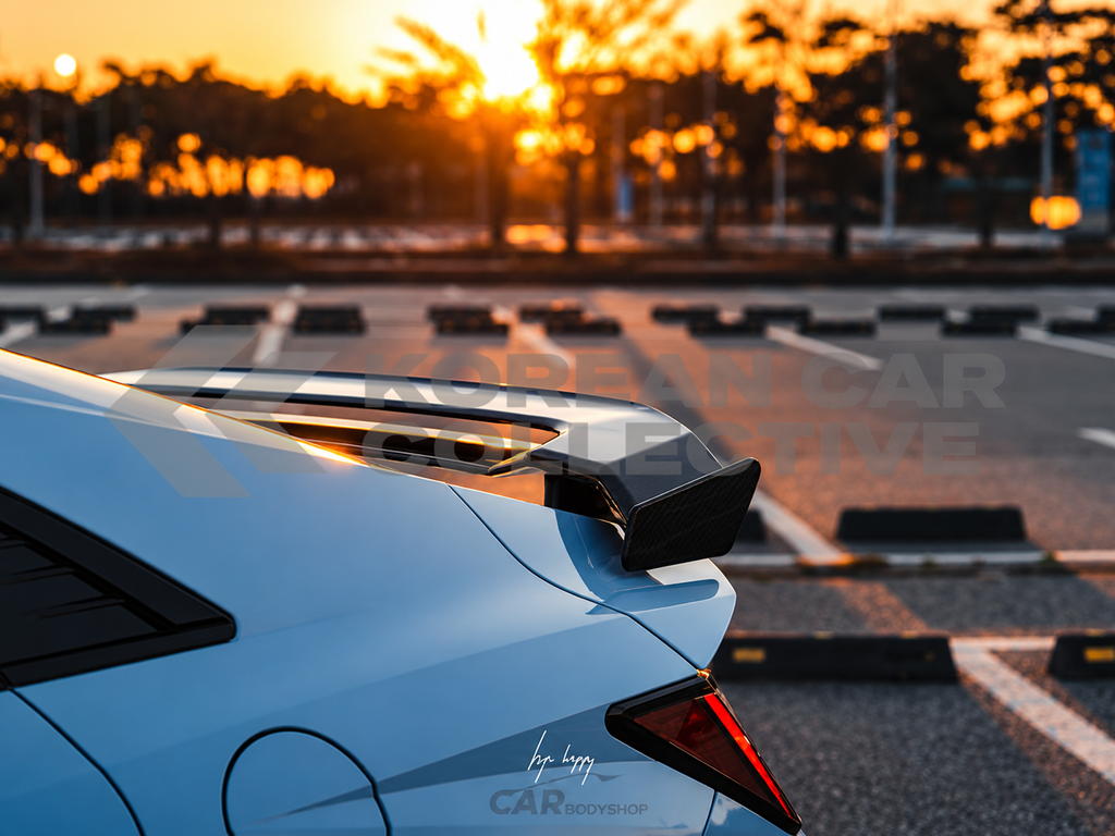 Hyundai Elantra N 2022+ Genuine Carbon Fiber Spoiler Extension