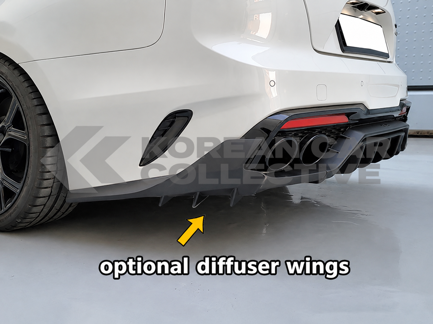 Kia Stinger 2022+ M&S Force Rear Diffuser