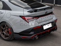 Hyundai Elantra N 2024+ Rear Diffuser Extension and Rear Spat Kit