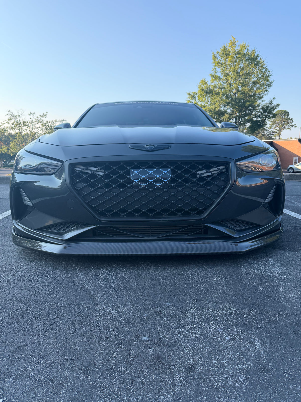 KCC Exclusive Genesis G70 (Pre-Facelift) (2019-2021) Carbon Front Lip