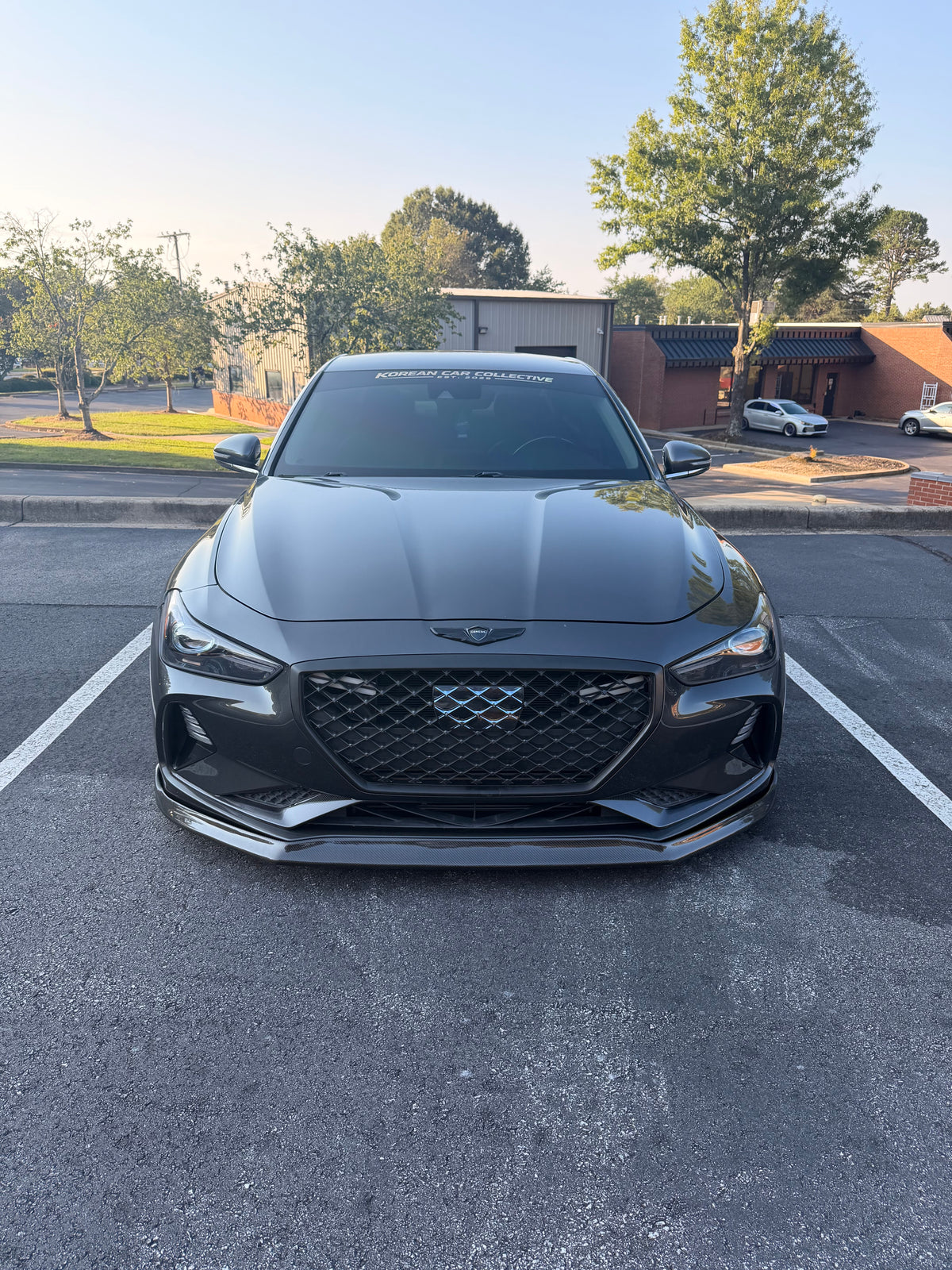 KCC Exclusive Genesis G70 (Pre-Facelift) (2019-2021) Carbon Front Lip
