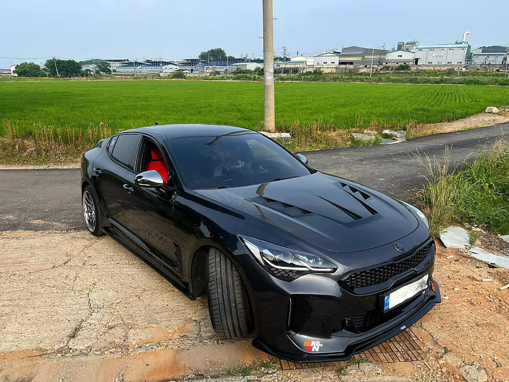 Kia Stinger EX Carbon and FRP Hood (2018+) by DAMION