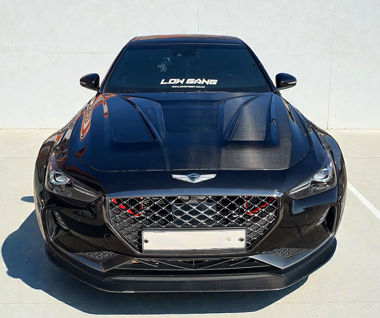 Genesis G70 (2019–2021) Type-R Vented Hood | DAIMON