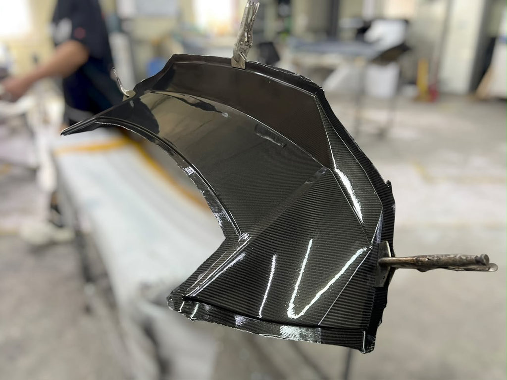 Hyundai Elantra 2021+ Carbon Fiber & FRP Upper Replacement Trunk Lid | DAIMON | PRE-ORDER