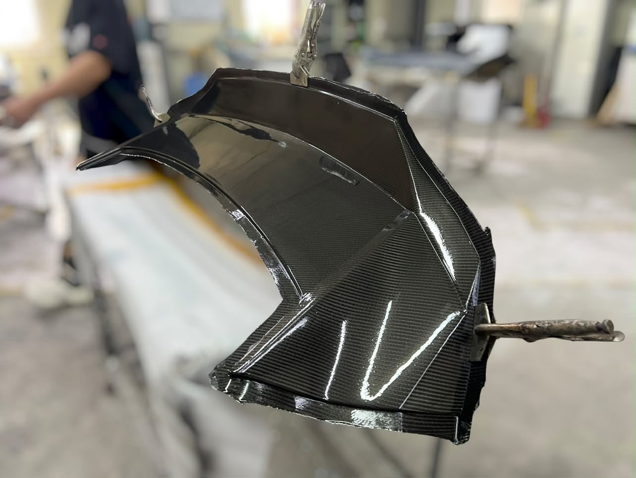 Hyundai Elantra 2021+ Carbon Fiber & FRP Upper Replacement Trunk Lid | DAIMON | PRE-ORDER