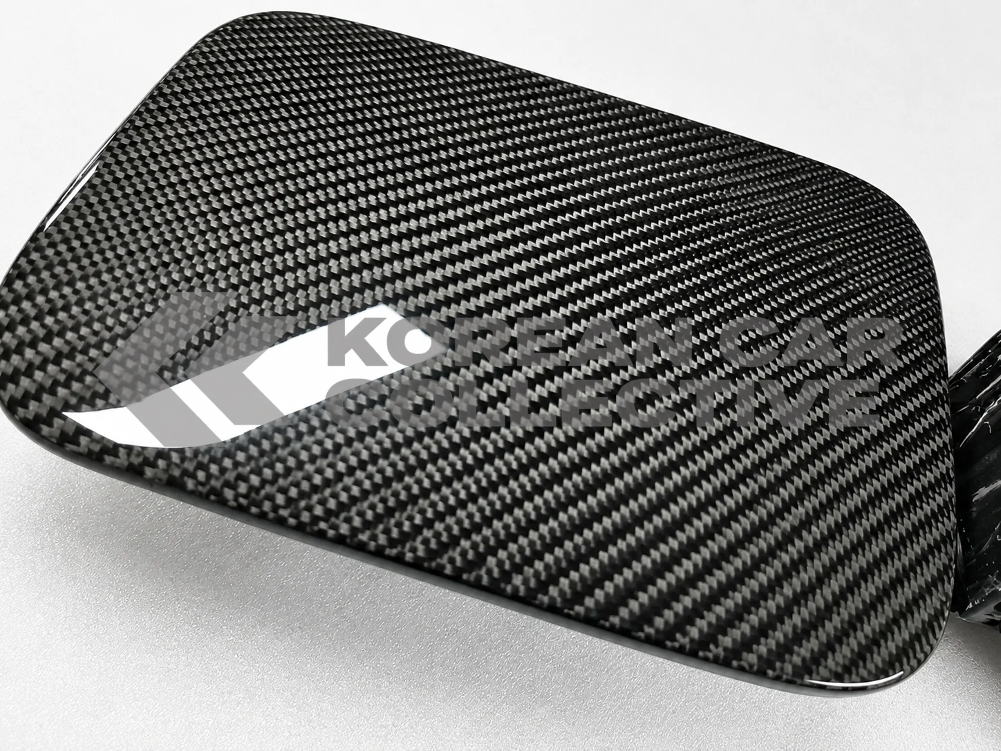 Genesis G70 Pre Facelift 2018-2021 Genuine Carbon Fiber Fuel Door