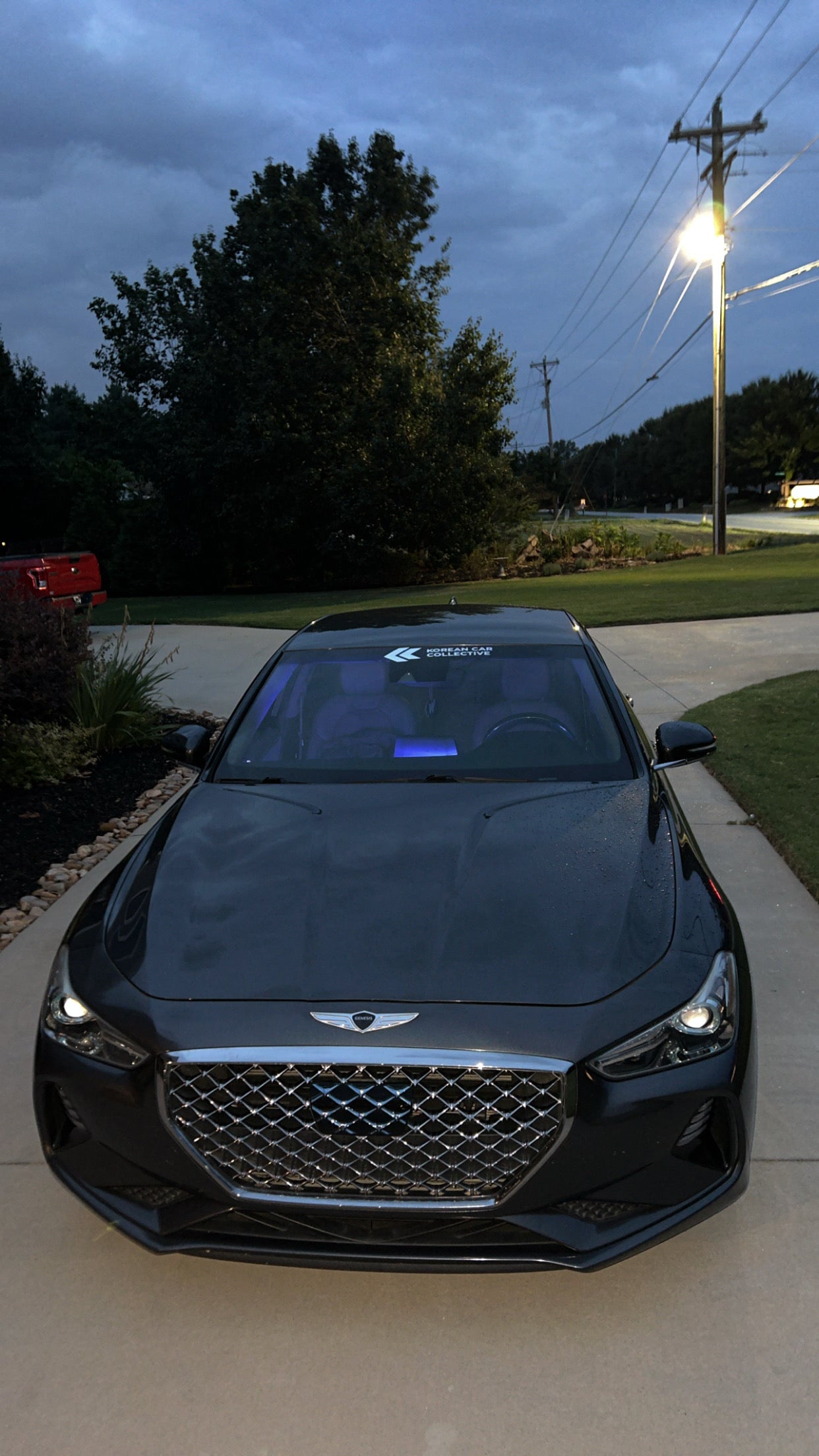 Korean Car Collective Logo Banner 4" x 18"