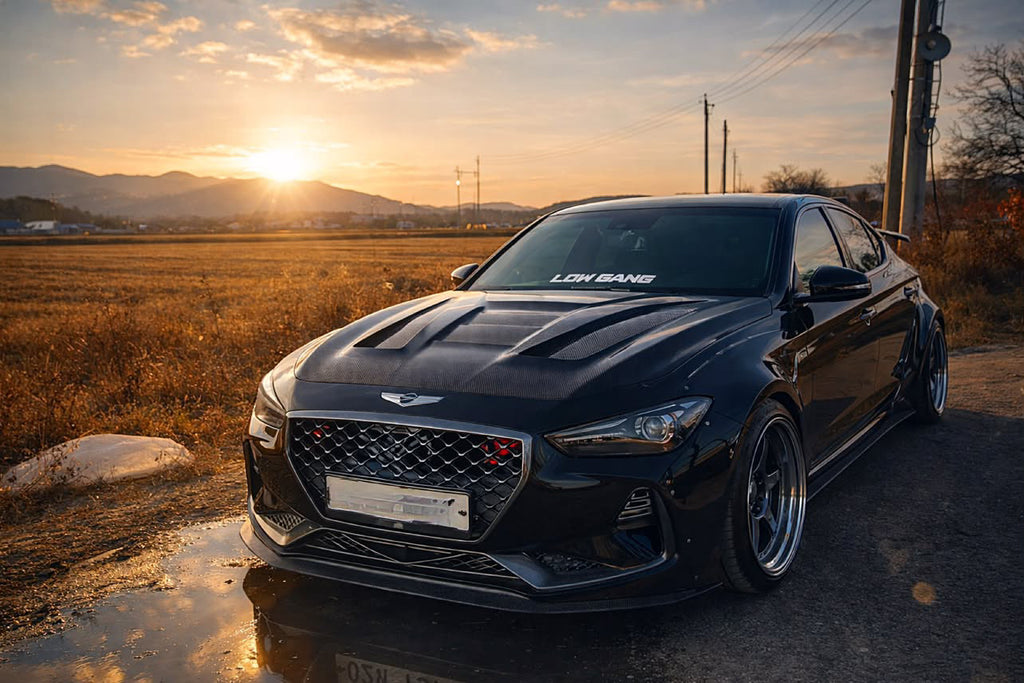 Genesis G70 (2019–2021) Type-R Vented Hood | DAIMON