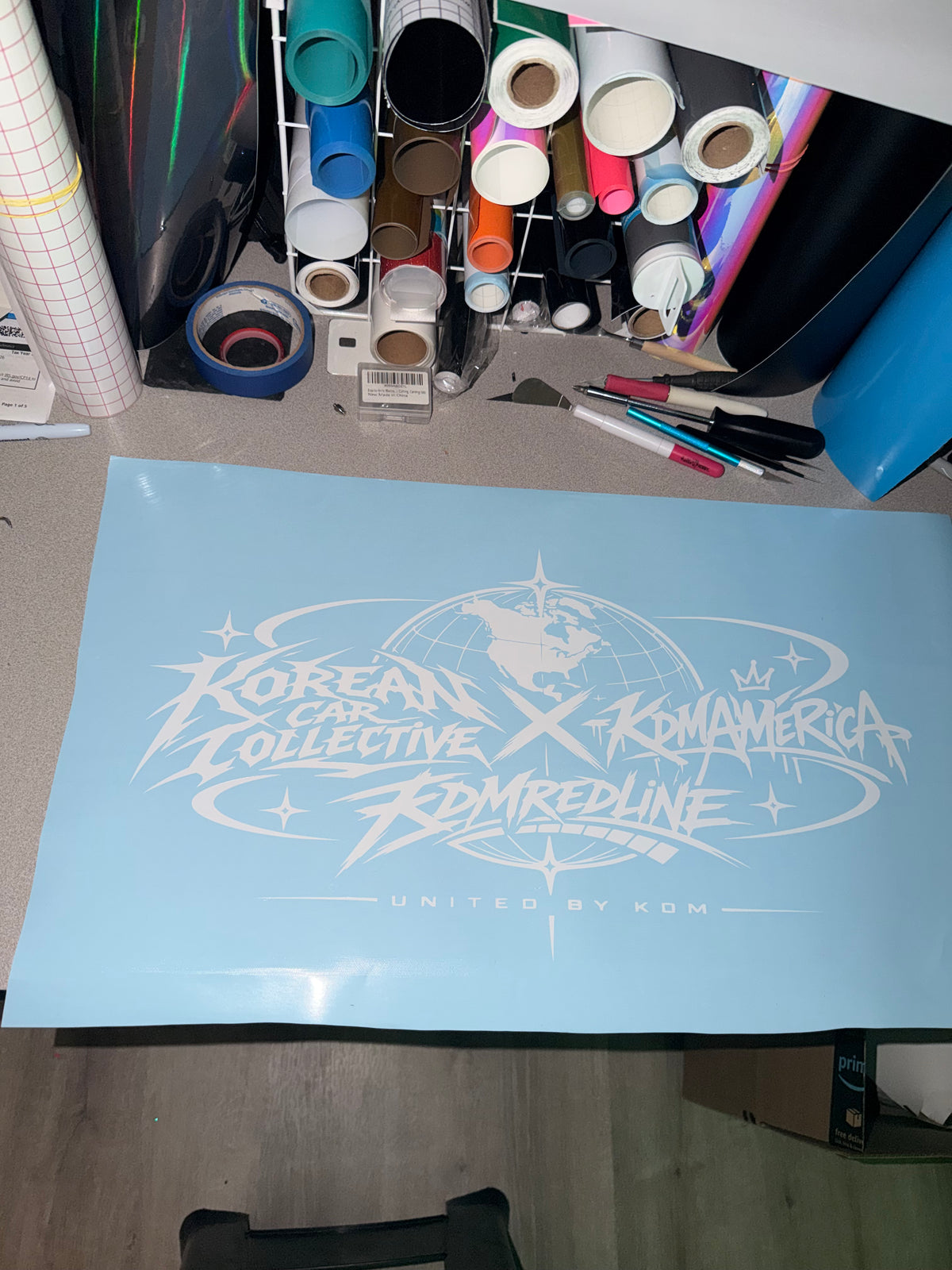 KDM United Decal 11” x 28” (KCC x KDMA x KDMR x TN.KDM)