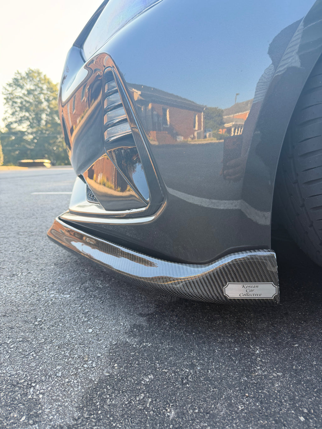 KCC Exclusive Genesis G70 (Pre-Facelift) (2019-2021) Carbon Front Lip