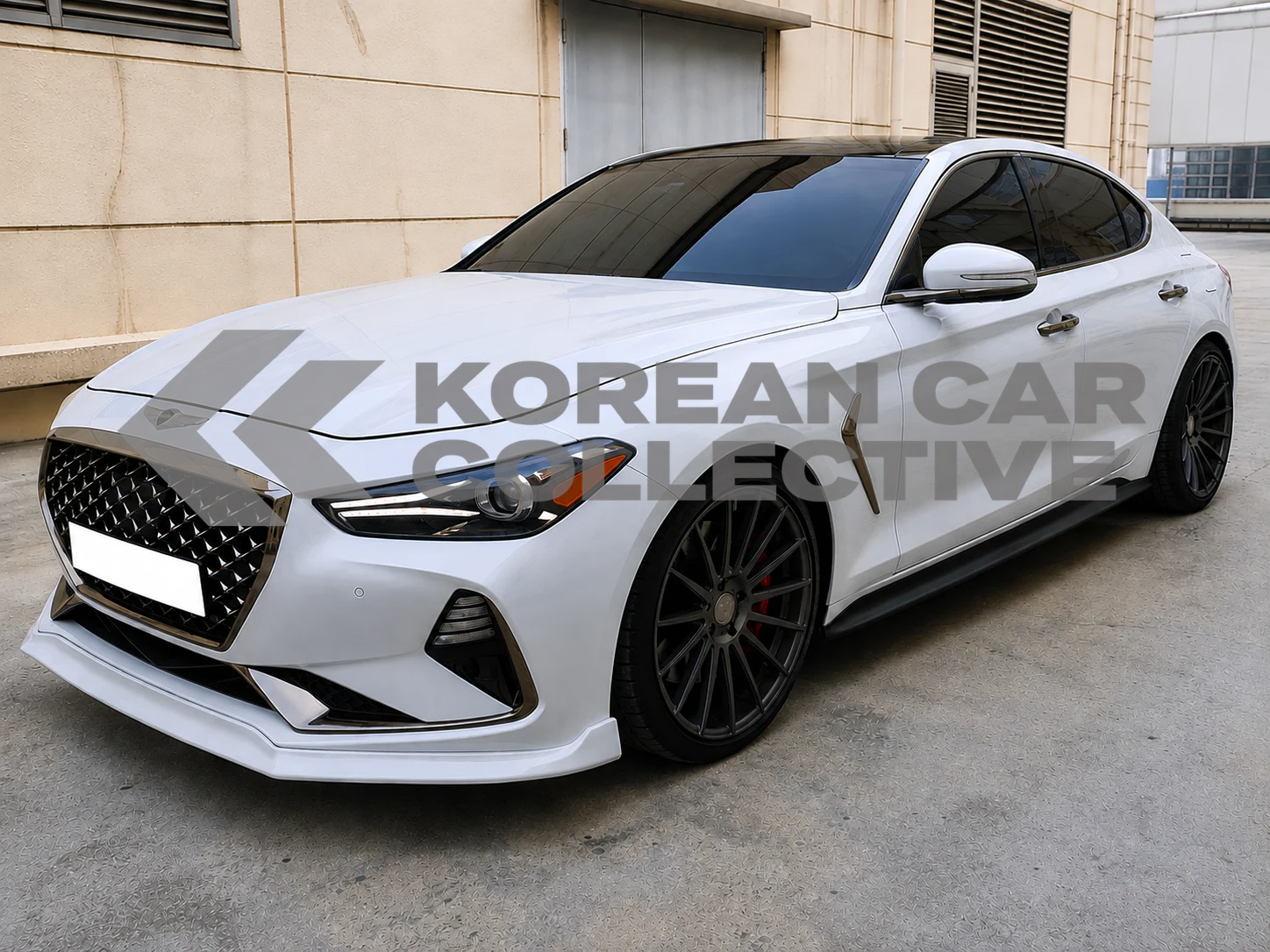 Genesis G70 Pre Facelift 2018-2021 Plastic Front Lip Spoiler