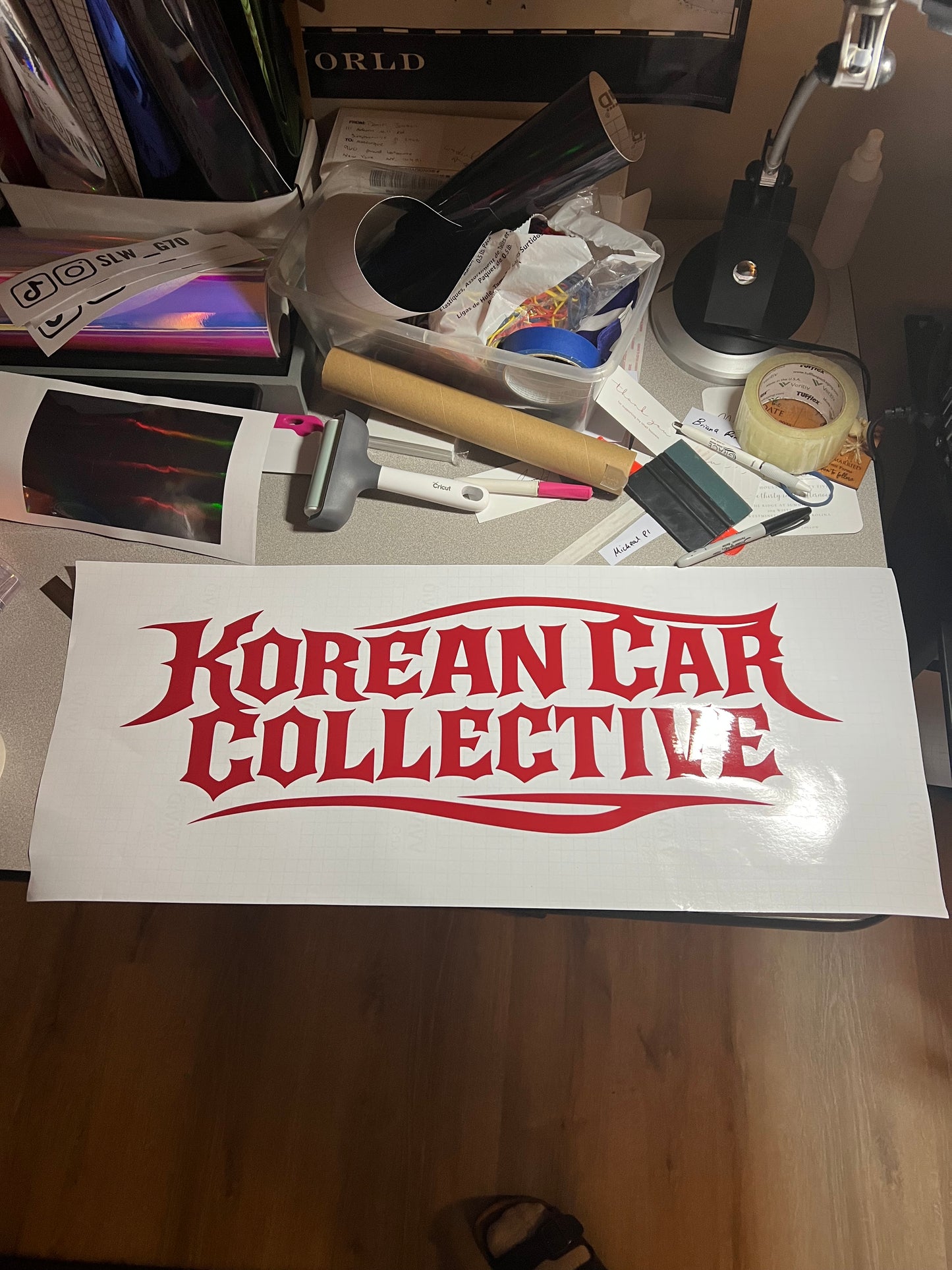 KCC Tribal Banner 7' x 24" (Any Color)