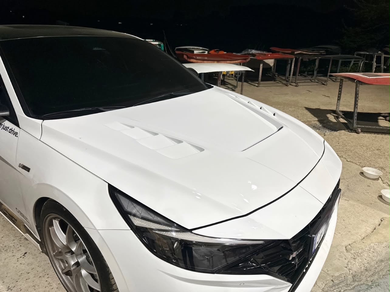 Hyundai Elantra N (2022+) Type-R Vented Hood | DAIMON