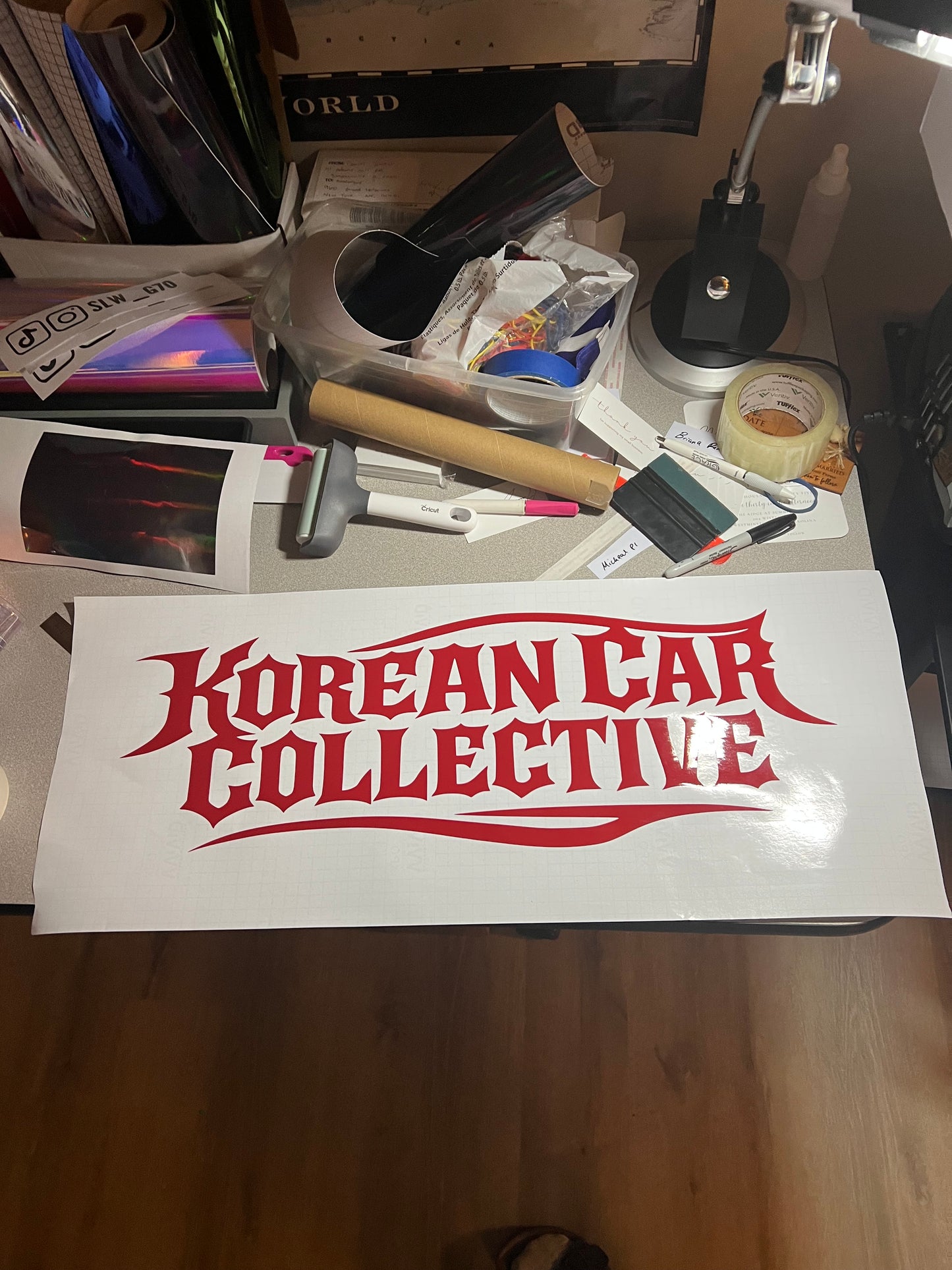 KCC Tribal Banner 7' x 24" (Any Color)