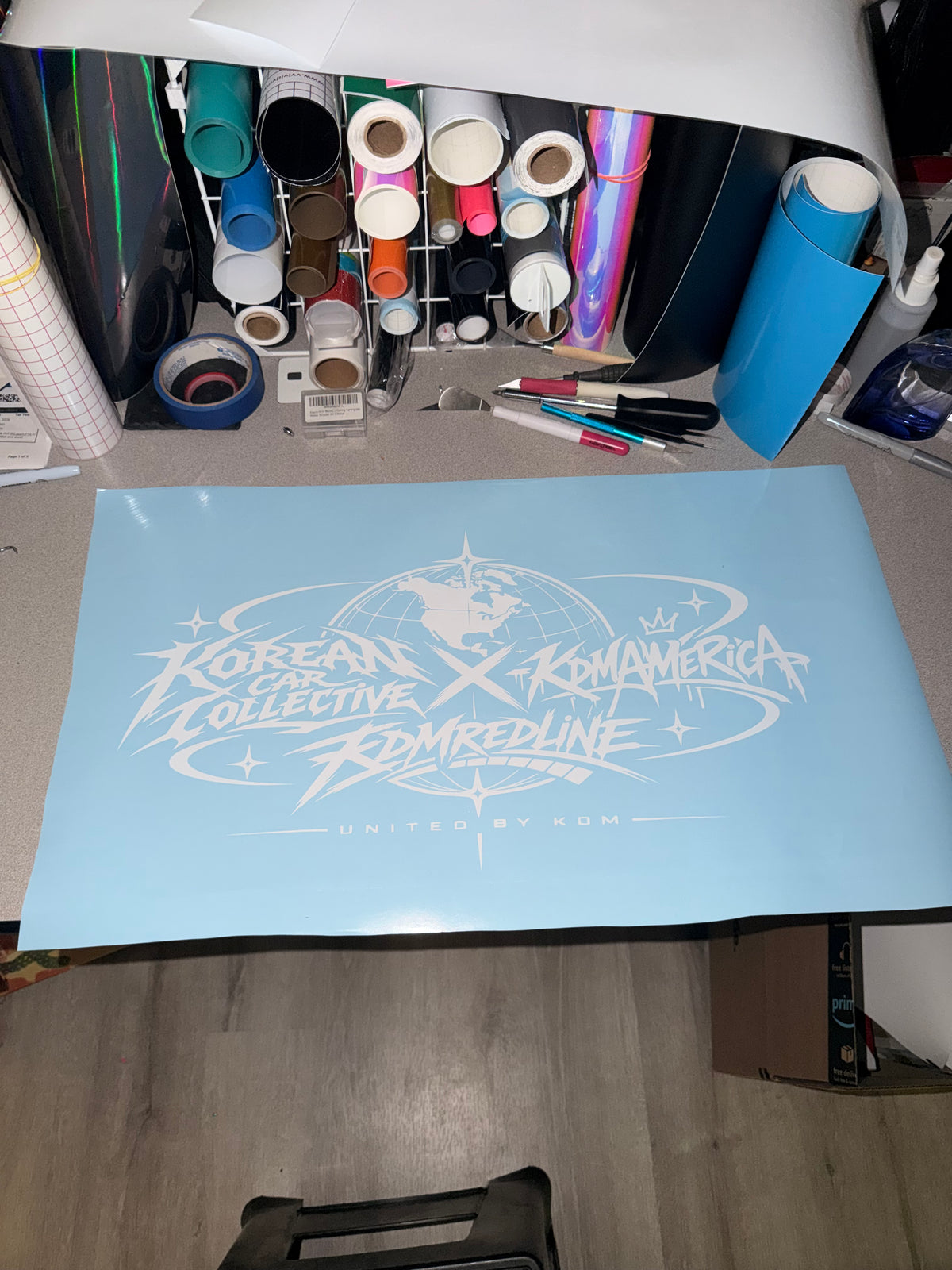 KDM United Decal 11” x 28” (KCC x KDMA x KDMR x TN.KDM)