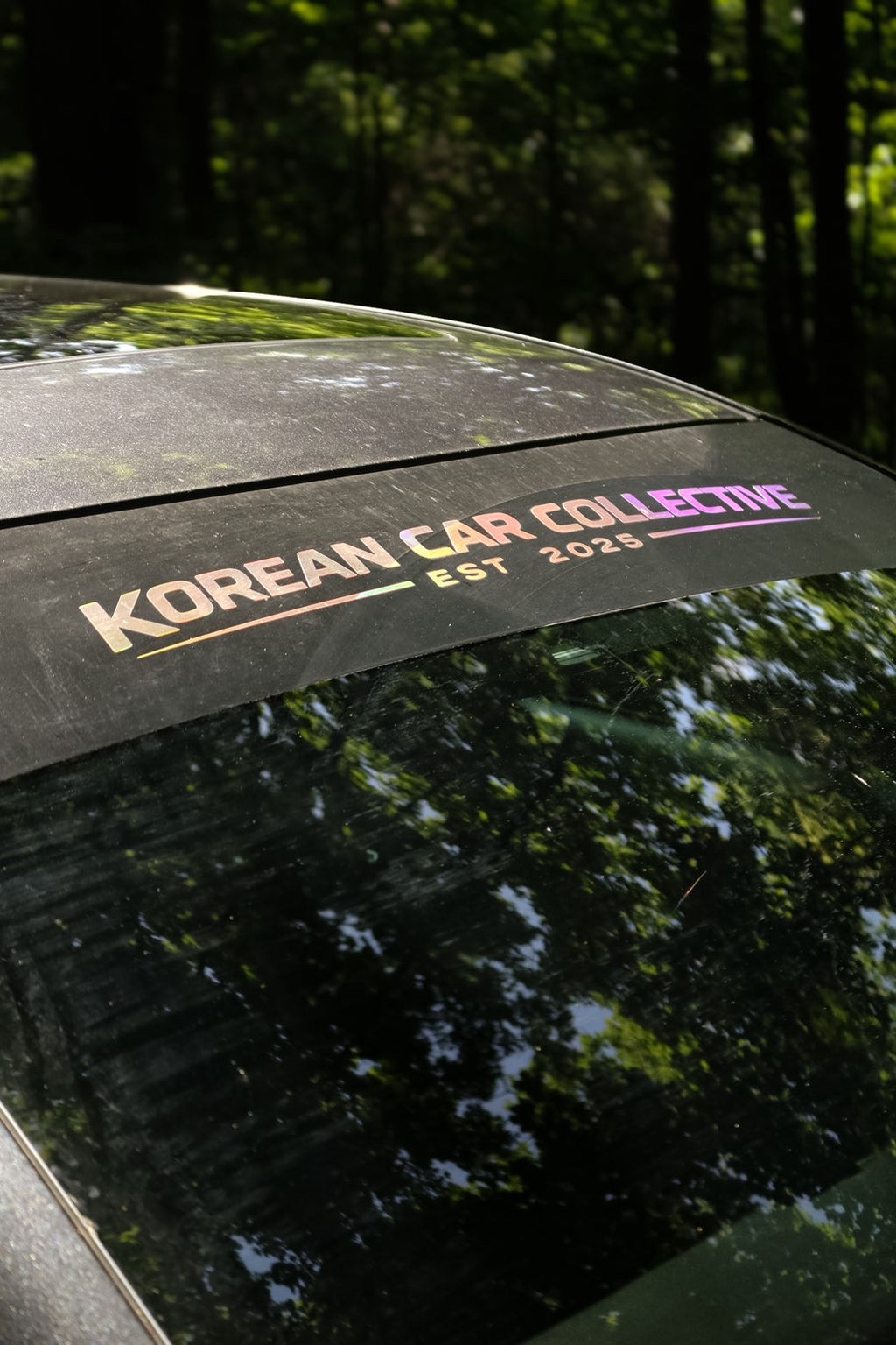 KCC Windshield/Sunstrip Banner V1 or V2 (12x60) Sunstrip Banner AND (2.5x30) KCC Decal